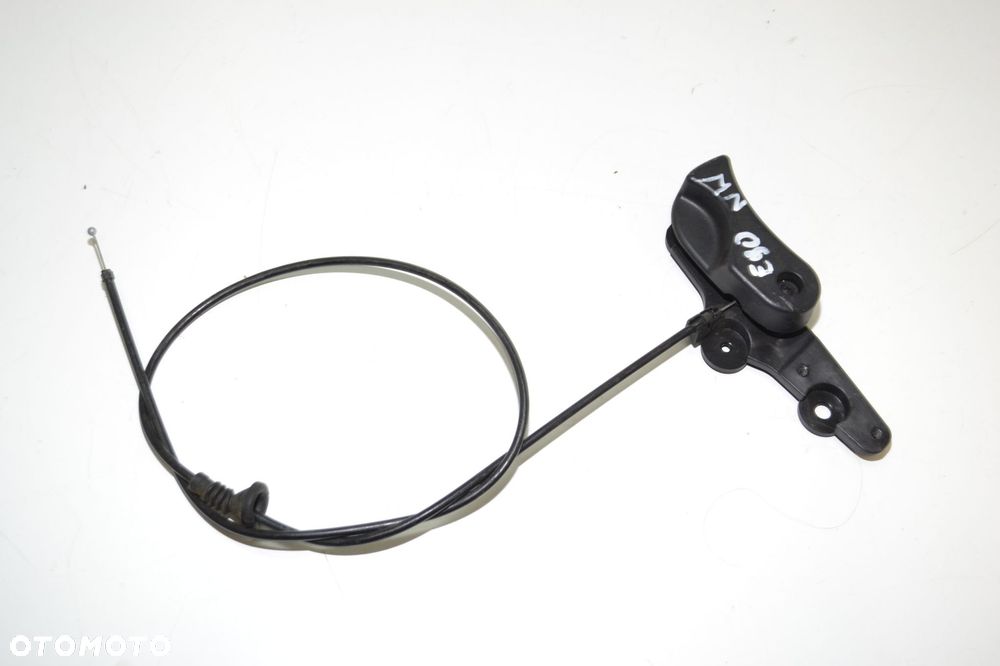 BMW E90 E91 RĄCZKA MECHANIZM OTWIERANIA MASKI LINKA 9150273 7058117 - 2