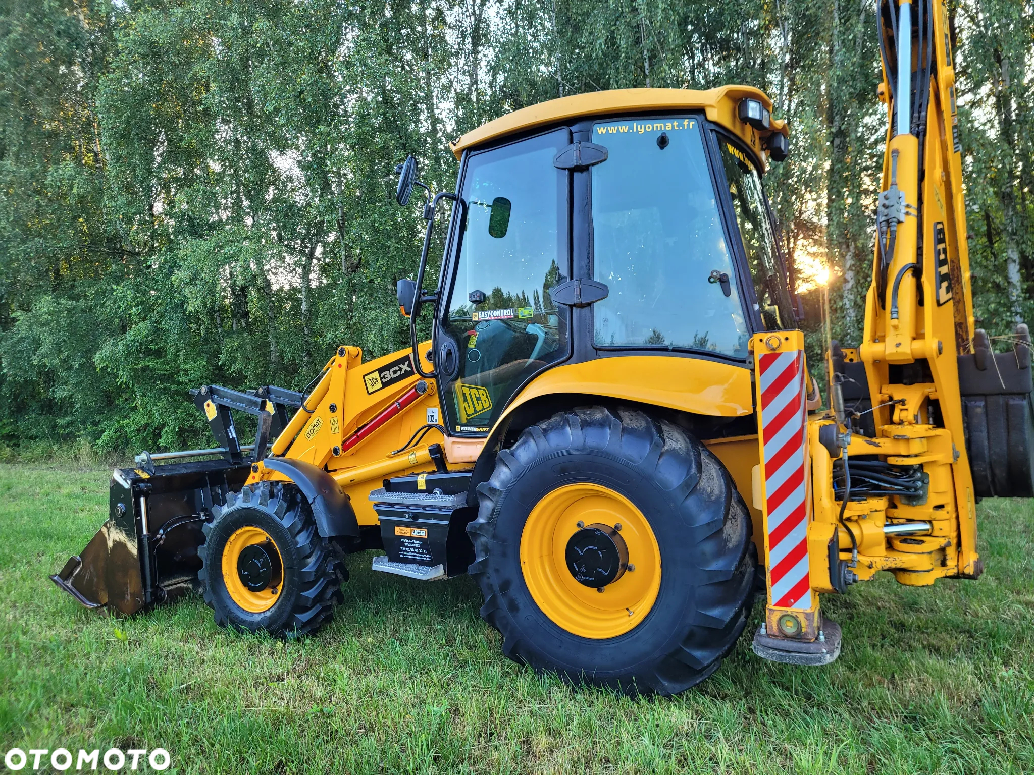 JCB 3CX  Dzoystiki //5517MTH!!!// SUPER STAN// Koparko-Ładowarka - 6