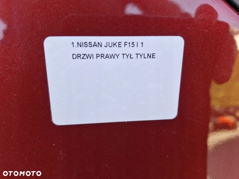 NISSAN JUKE F15 I 1 DRZWI PRAWY TYŁ TYLNE NAH - 3