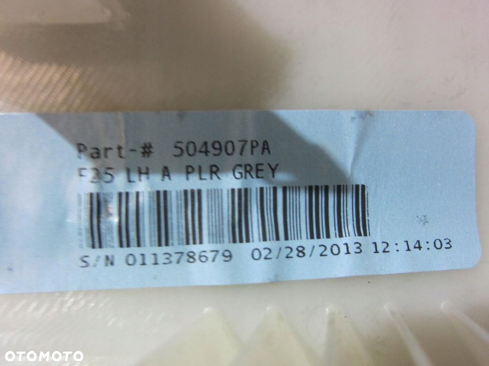 BMW X3 F25 OSŁONA SŁUPKA PRAWA LEWA SZARA 7225308 - 9