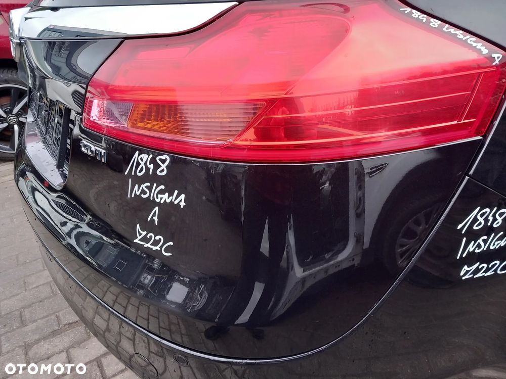 OPEL INSIGNIA A KLAPA BAGAŻNIKA TYLNA TYŁ KOMBI KOLOR: Z22C - 8