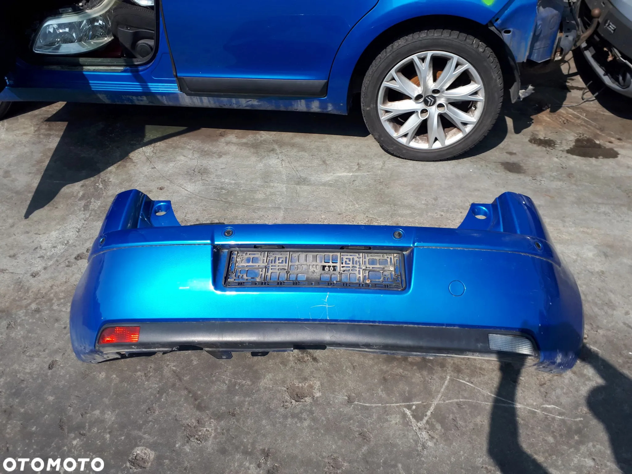 CITROEN C4 LIFT 08-10 ZDERZAK TYŁ TYLNY KMF - 2