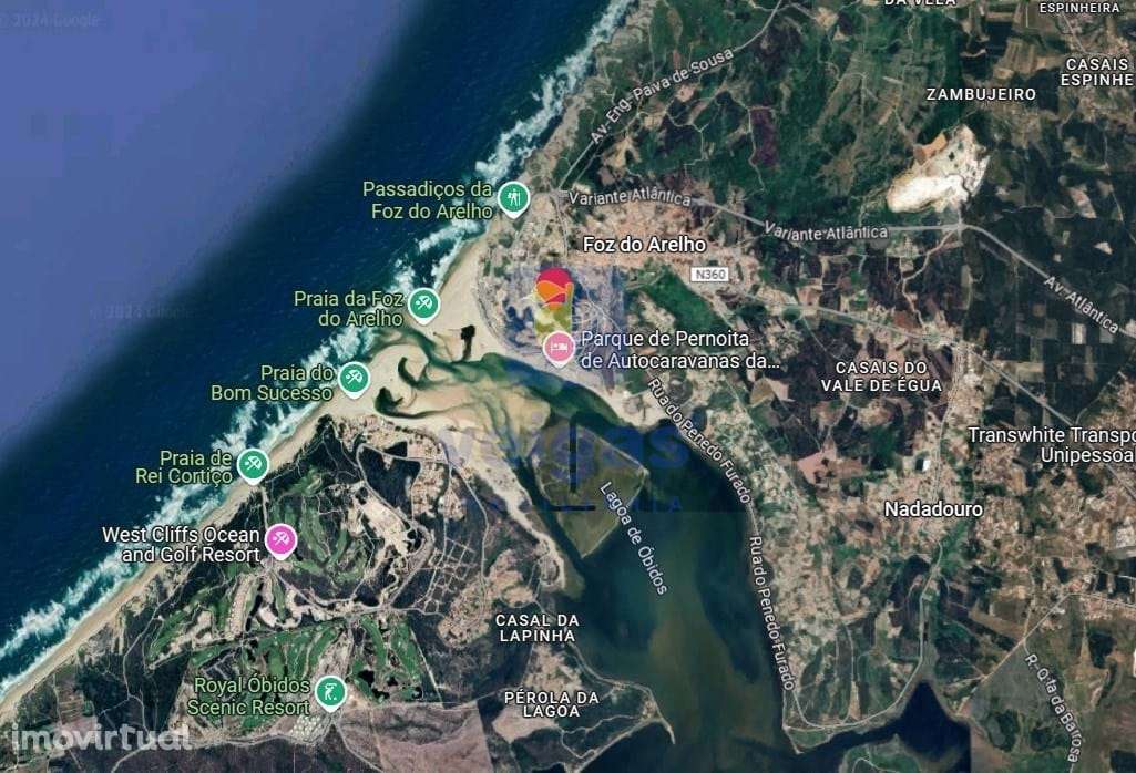 Terreno Exclusivo no Facho, Foz do Arelho – 1.700m2! - Grande imagem: 3/19