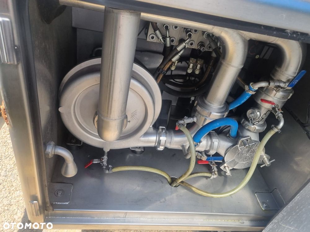 Scania P450 / RETARDER / 15.800L / PODNOSZONA OŚ / PRZEWÓZ MLEKA / SKRĘTNA OŚ - 22