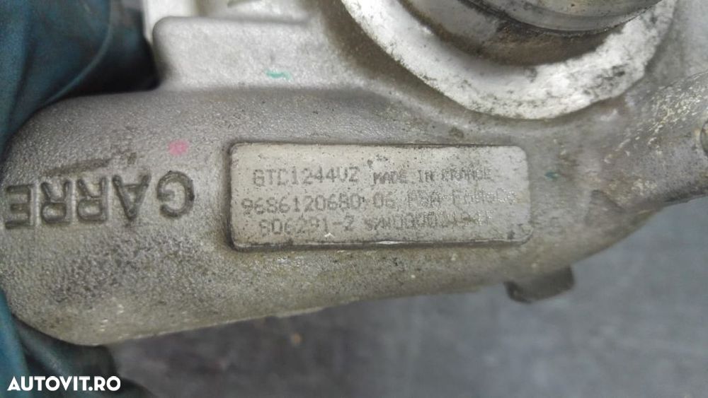 Turbina 9h05 1.6 hdi citroen c4 euro 5 tip 9hd 9686120680 - 3