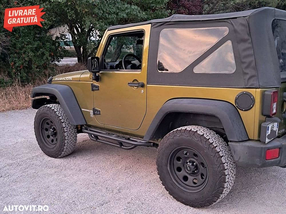 Praguri trepte laterale Jeep Wrangler Rubicon JK 2 Usi (2007-2017) - 8