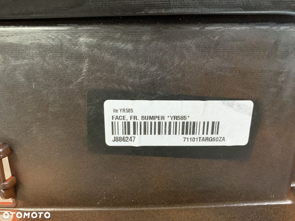 NOWY ORYGINALNY ZDERZAK PRZEDNI PRZÓD HONDA JAZZ IV 4 LIFT 17-20 PDC W KOLOR YR585 - 8