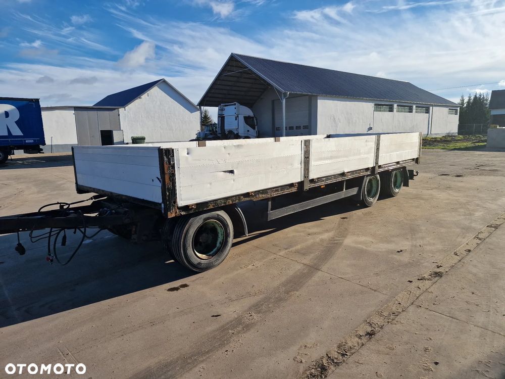 Fliegl Przyczepa Platforma Niskopodwoziowa Burtowa - 6