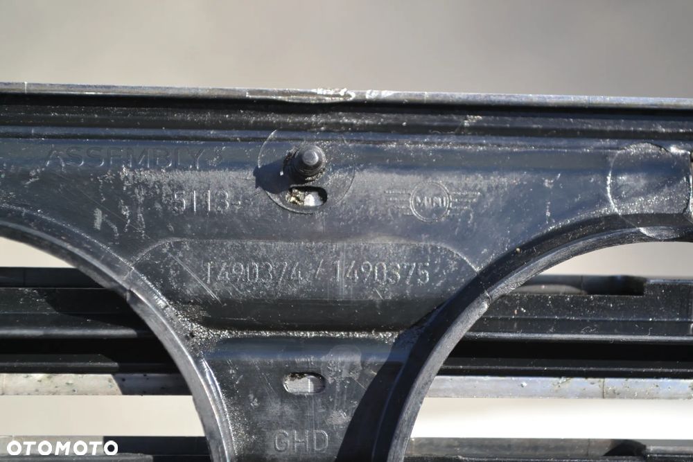 MINI COOPER ONE R50 GRILL ATRAPA CHŁODNICY MASKI CHROM 1490374/1490375 - 4