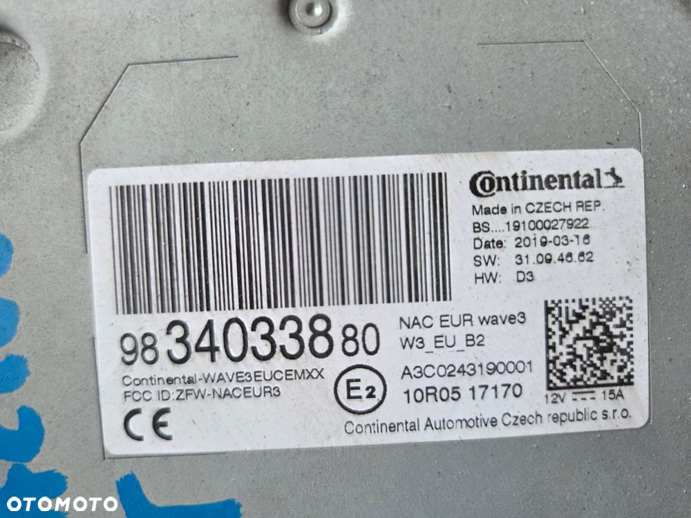 Radio nawigacja wyświetlacz Citroen C4 Cactus LIFT - 4