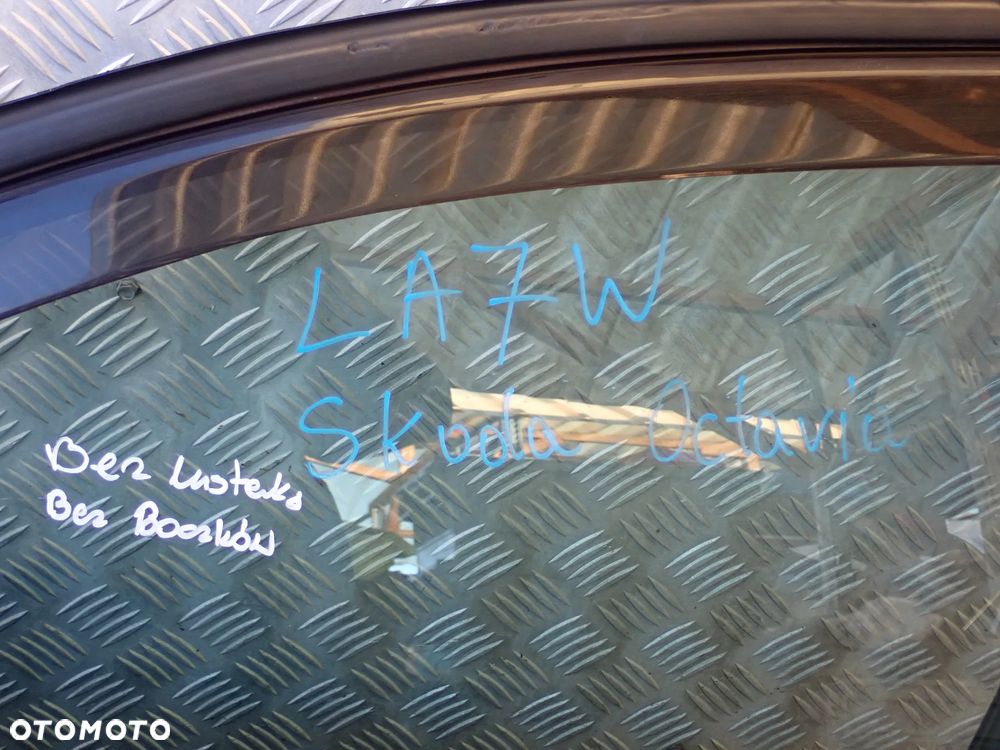 SKODA OCTAVIA III SEDAN KOD LAKIERU LA7W - ZDERZAK PRZÓD +MASKA +BŁOTNIK LEWY / PRAWY -  DRZWI LEWY /PRAWY PRZÓD /TYŁ - ZDERZAK TYŁ - 27
