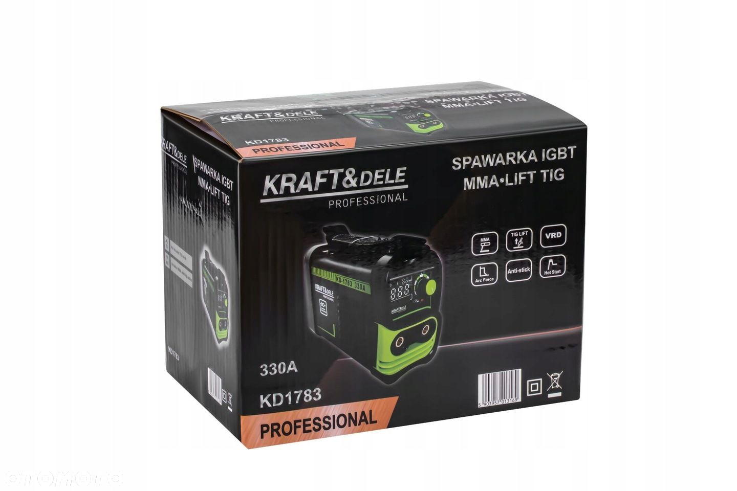 SPAWARKA INWERTOROWA 330A MMA TIG LIFT VRD KRAFTDELE KD1783 - 11
