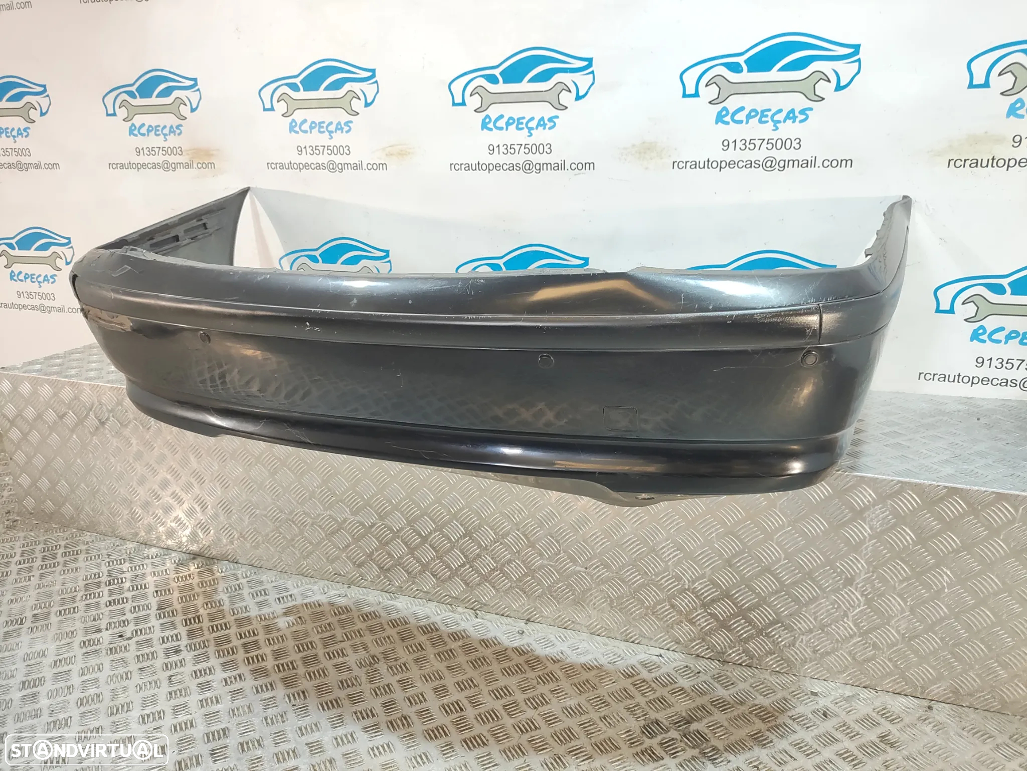 PARACHOQUES TRASEIRO TRÁS ORIGINAL BMW SERIE 3 E46 SEDAN CARRO FASE II 2 51127030587 7030587 SENSORES PARA-CHOQUES PARA CHOQUES - 6