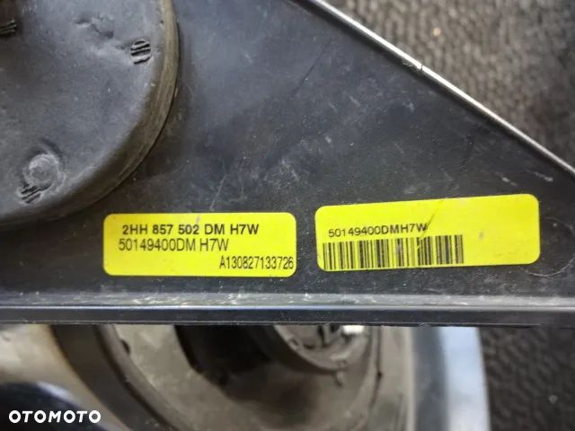 Prawe lusterko VW Amarok LH7W 2HH857502 - 7