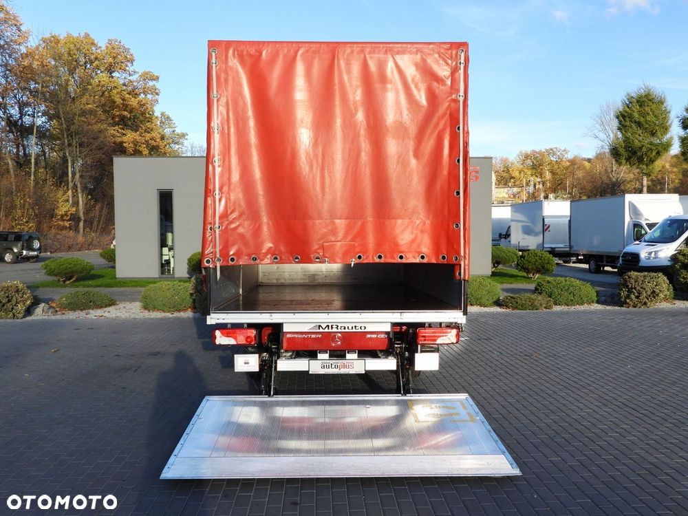 Mercedes-Benz SPRINTER 316 PLANDEKA WINDA 8 PALET WEBASTO TEMPOMAT KLIMATYZACJA  160KM - 14