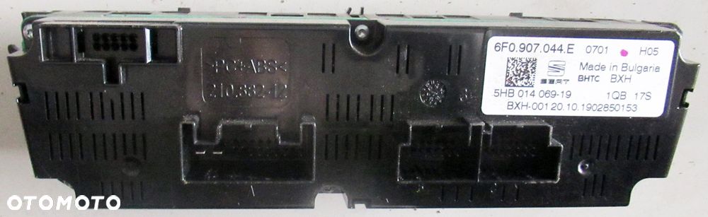 SEAT ARONA FR PANEL KLIMATYZACJI NAWIEWU 6F0907044E IBIZA - 3