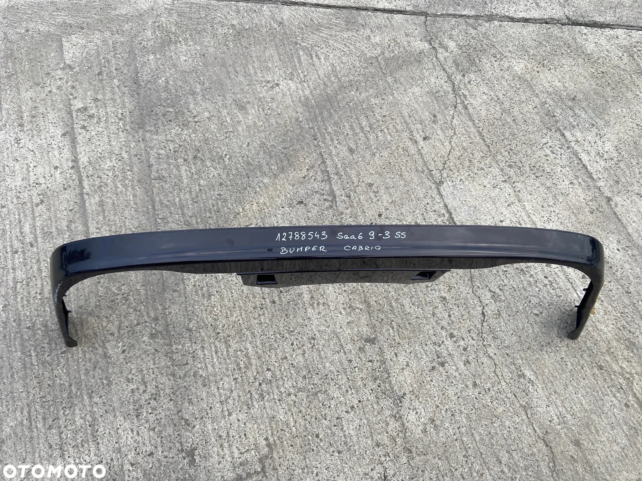 Dokładka spoiler zderzaka tylnego Saab 9-3 Cabrio SS - 2