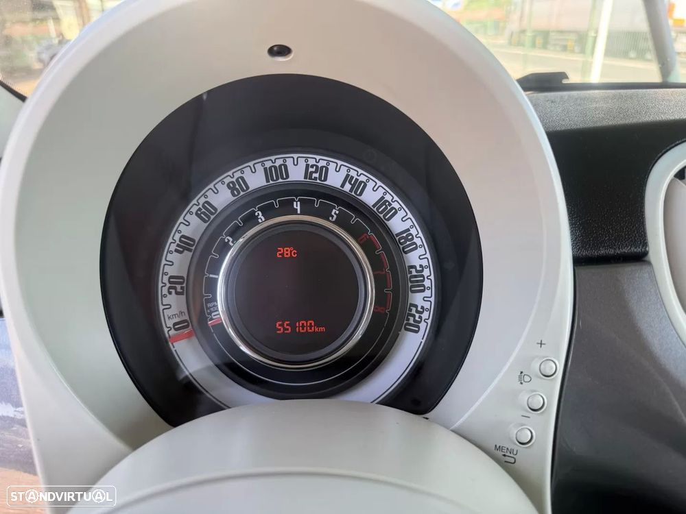 Fiat 500C 1.2 Lounge Dualogic - 15