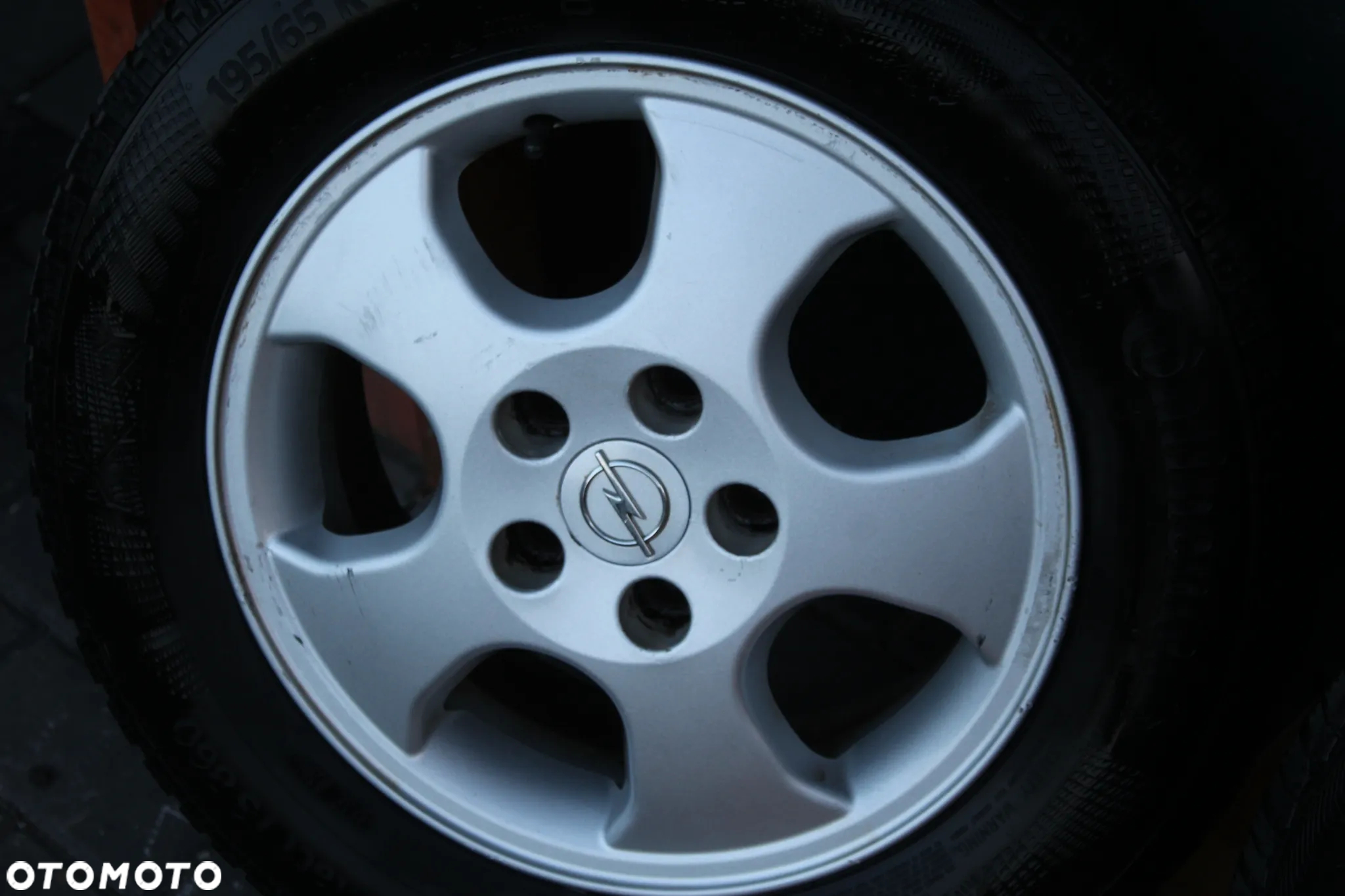 KOŁA FELGI ALUMINIOWE 15 5x110 ET49 OPONY ZIMOWE 195/65/15 OPEL ZAFIRA A B ASTRA H VECTRA C SIGNUM MERIVA B - 7
