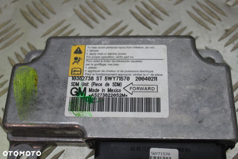SENSOR AIR BAG CADILLAC STS 04-11 R 5WY71570 - 2
