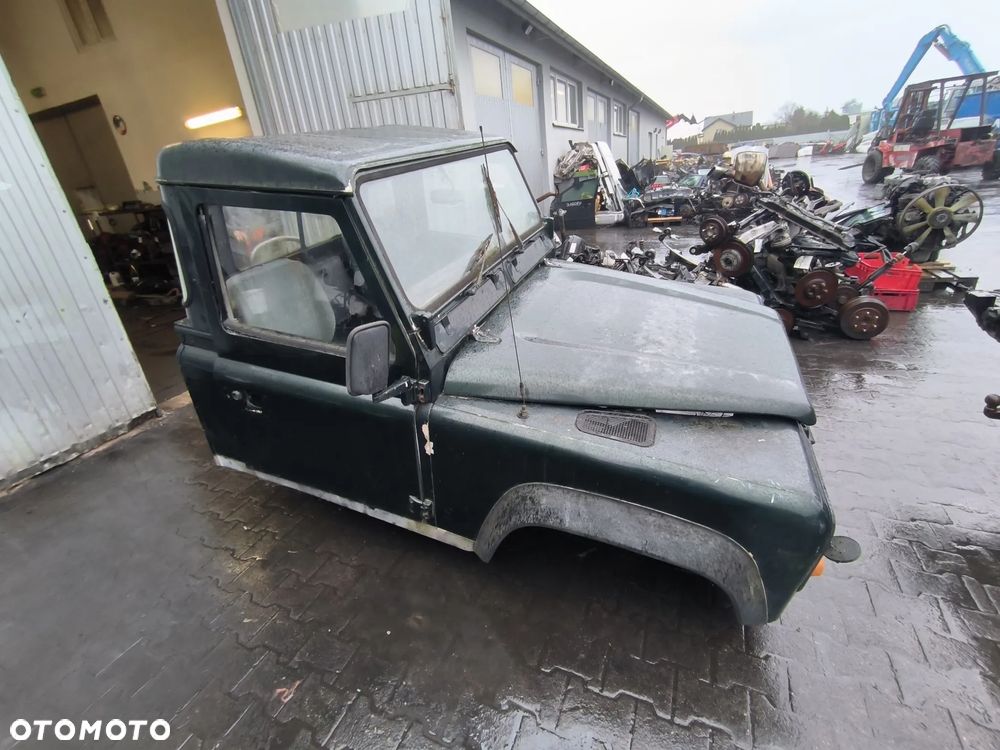 Kabina Land Rover Defender 110 Pickup maska błotnik grill drzwi - 3