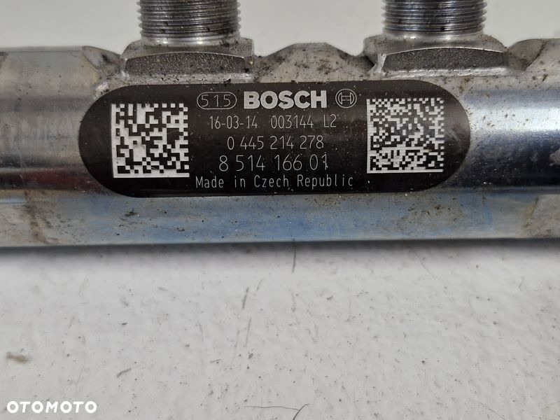 TOYOTA AVENSIS T27 LIFT T29 1.6 D LISTWA WTRYSKOWA REGULATOR CIŚNIENIA PALIWA - 4