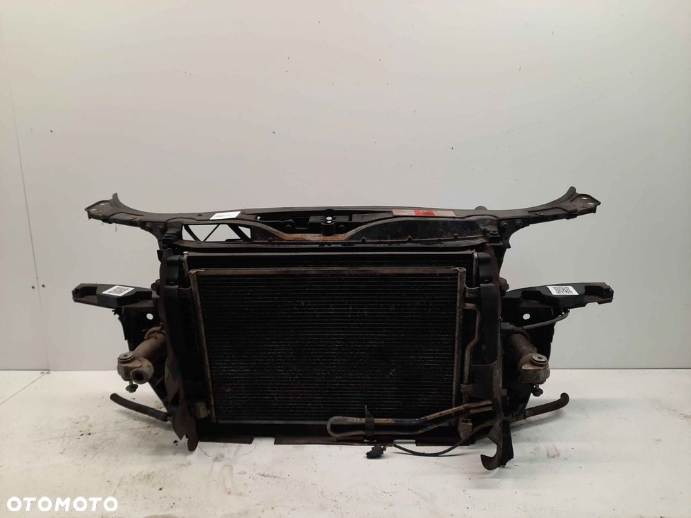 ^ PAS PRZEDNI AUDI A4 B7 2.4 V6 AUTOMAT WENTYLATORY BELKA OKULAR CHŁODNICA WODY WENTYLATOR OBUDOWA ZAMEK KOMPLET - 1
