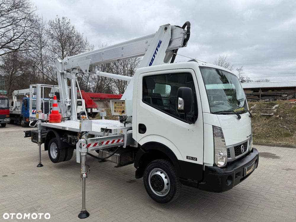 Nissan Podnośnik Koszowy Multitel MJ 201 21 Metrów 13 w Bok Tylko 960 MTH ! Kosz 225  KG! Zwyżka! Ogon  ! UDT! jak Wumag Ruthmann GSR - 8