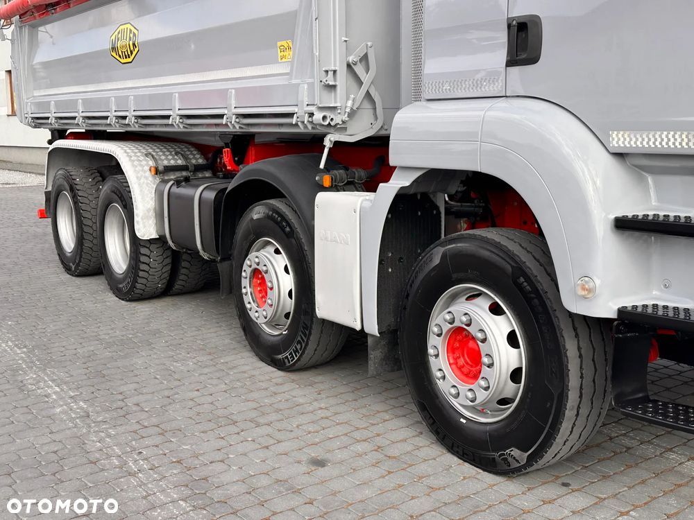 MAN TGS 35.460 8x4 WYWROTKA MEILLER BORDMATIC / DMC 34t / - 9