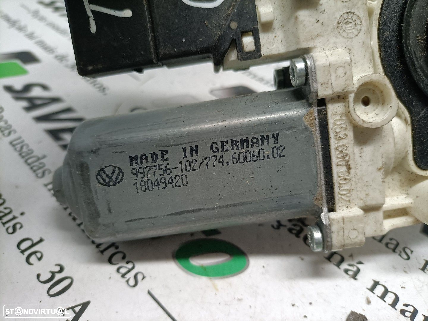Motor Elevador Trás Direito Volkswagen Golf Vi (5K1) - 5
