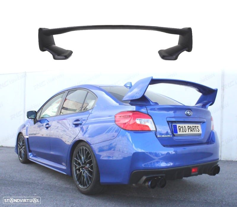 AILERON SPOILER SUBARU IMPREZA 12-18 LOOK STI ABS - 1
