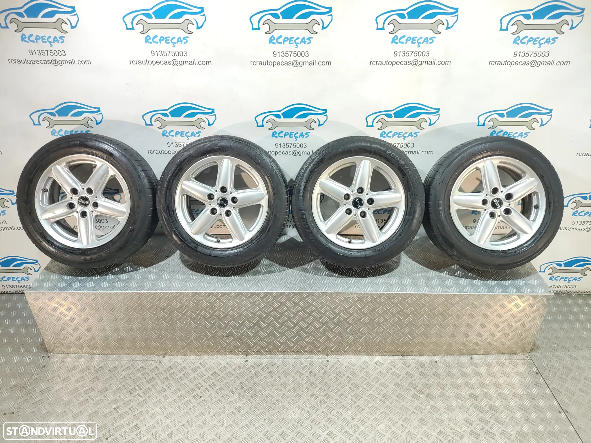 JANTES ORIGINAIS MINI COOPER R60 COUNTRYMAN 16 POLEGADAS 6,5J ET46 5X120 - 9