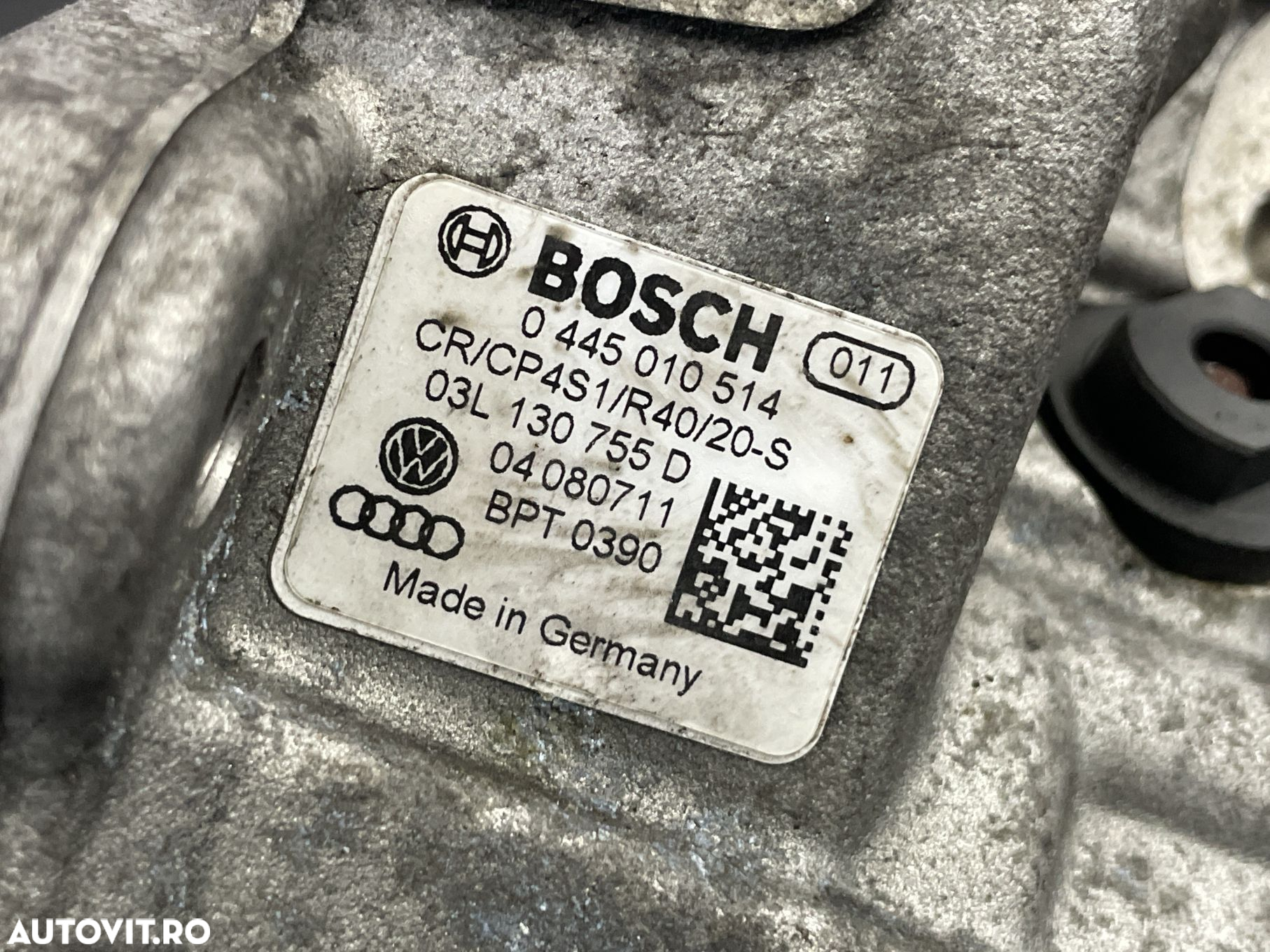 Pompa de injectie inalte VW Passat B7 Alltrack 2.0TDI , DSG, 2013 - 3