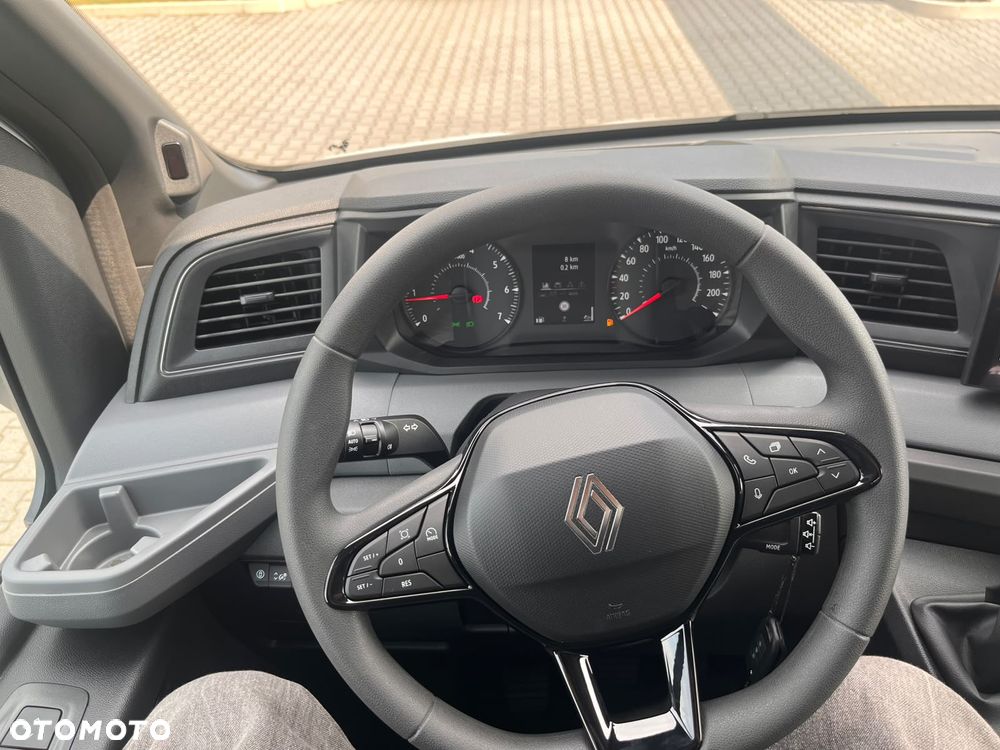 Renault Master skrzynia otwarta 4.85+ hak + poduszki - 14
