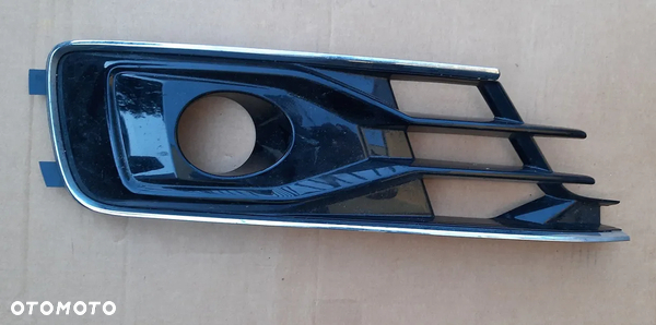 Audi A6 C7 lift kratka chrom zderzaka przedniego 4G0807682AE