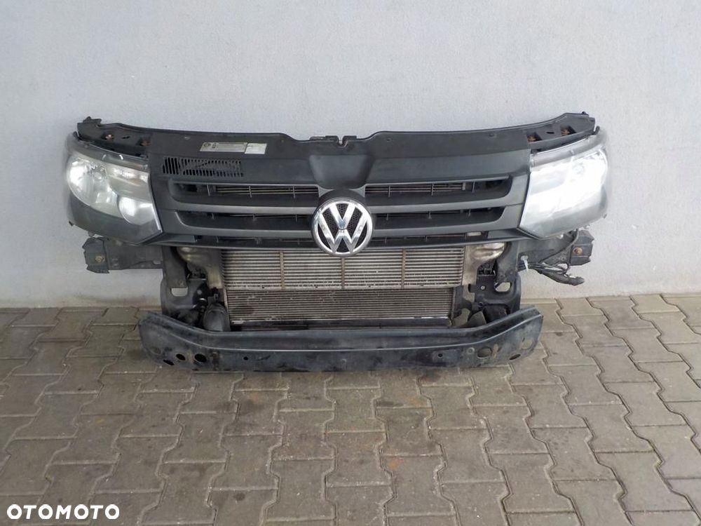 VW T5 LIFT KOMPLETNY PRZÓD MASKA ZDERZAK BŁOTNIKI WZMOCNIENIE CHŁODNICE - 10