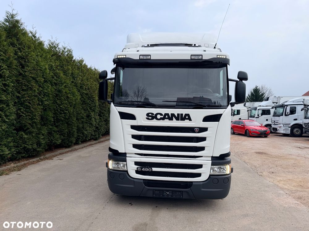 Scania Scania G 490 / CHŁODNIA + WINDA / 23 PALETY / EURO6 / OŚ SKRĘTNA / CARRIER 850 / ASO - 4