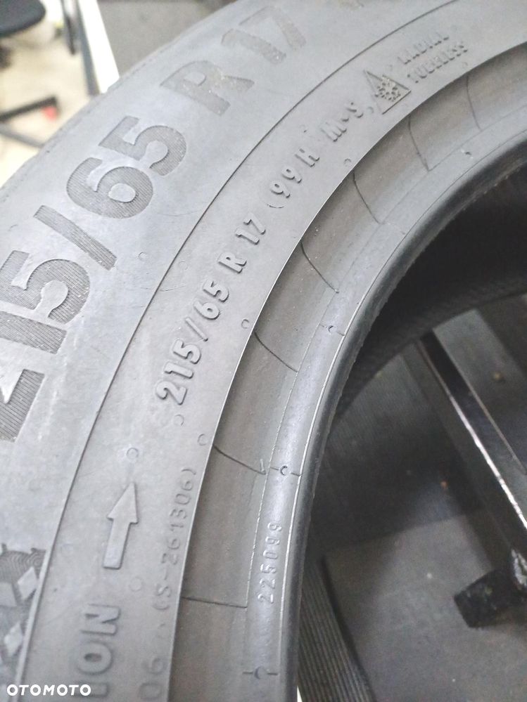2x 215/65R17 continental 2022 opony zimowe 52812 - 6