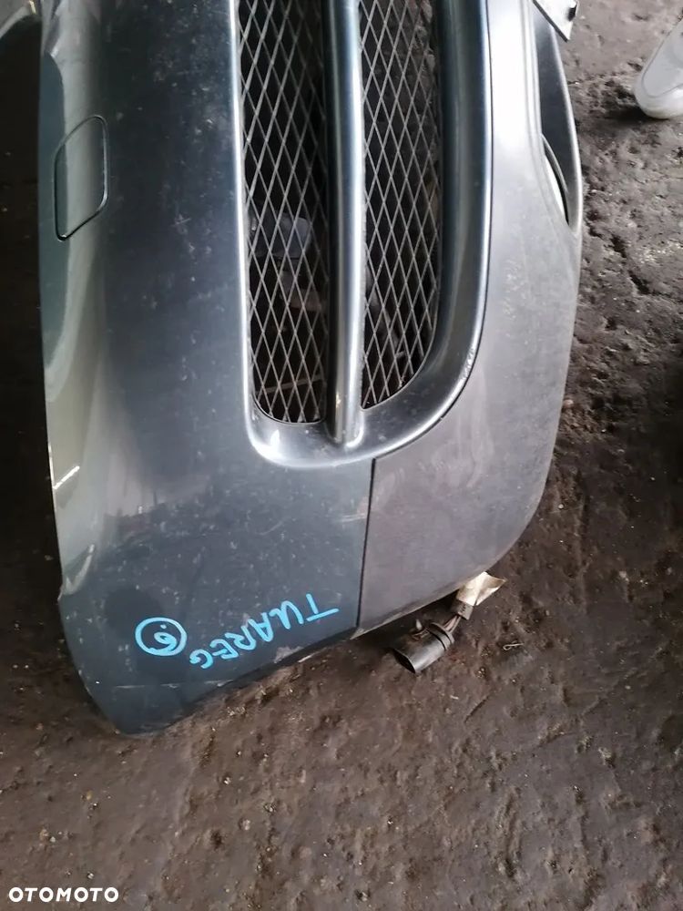 VW TOUAREG 05r ZDERZAK PRZÓD PRZEDNI LD7U - 3