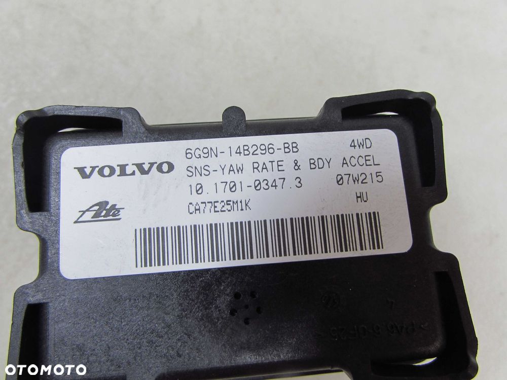 VOLVO S80 II V70 III XC70 AWD 06-16 MODUL CZUJNIK ESP 6G9N-14B296-BB - 4