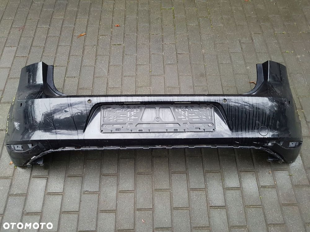 vw golf 7 zderzak tył 5g6807421 - 1