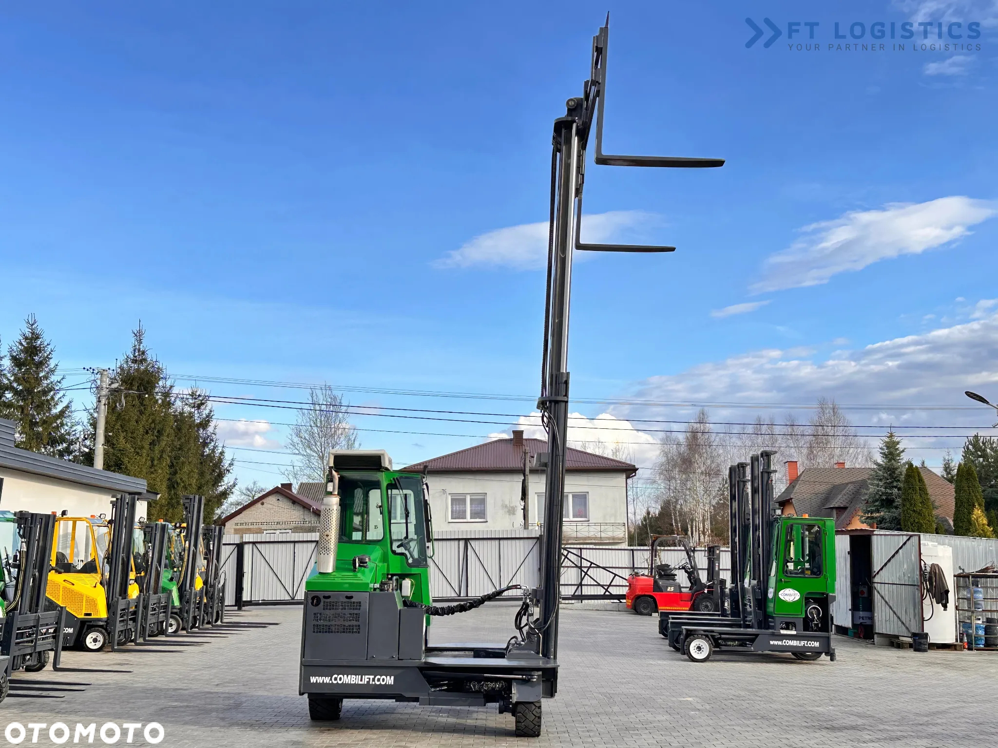 Combilift C5000XL / LPG / KLIMATYZACJA / SZEROKI POZYCJONER / DUPLEX / REGULOWANE WIDŁY / NOWE OPONY / STAN IDEALNY! - 31