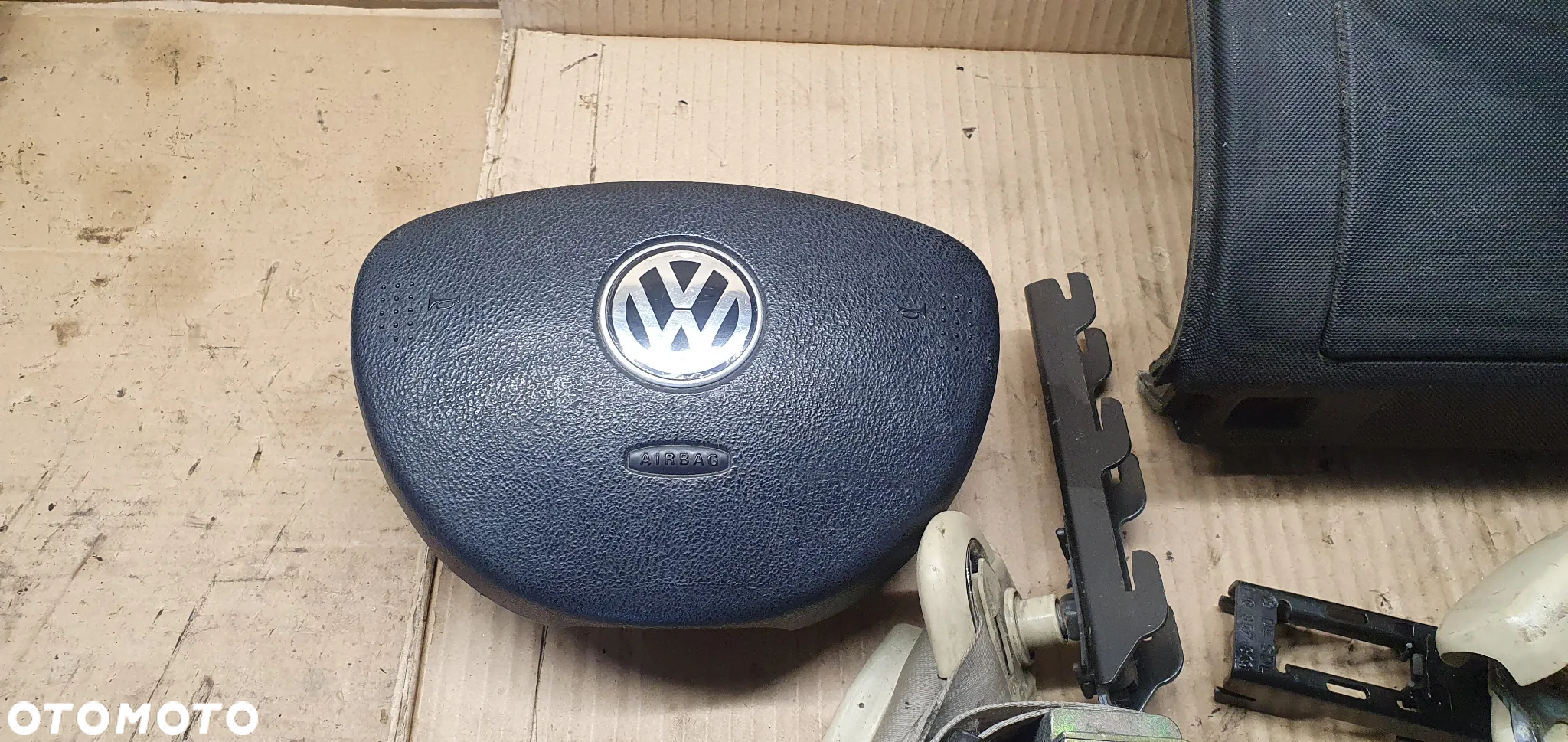 Zaślepka konsoli poduszki pasy AIRBAG zestaw naprawczy VW New Beetle - 4
