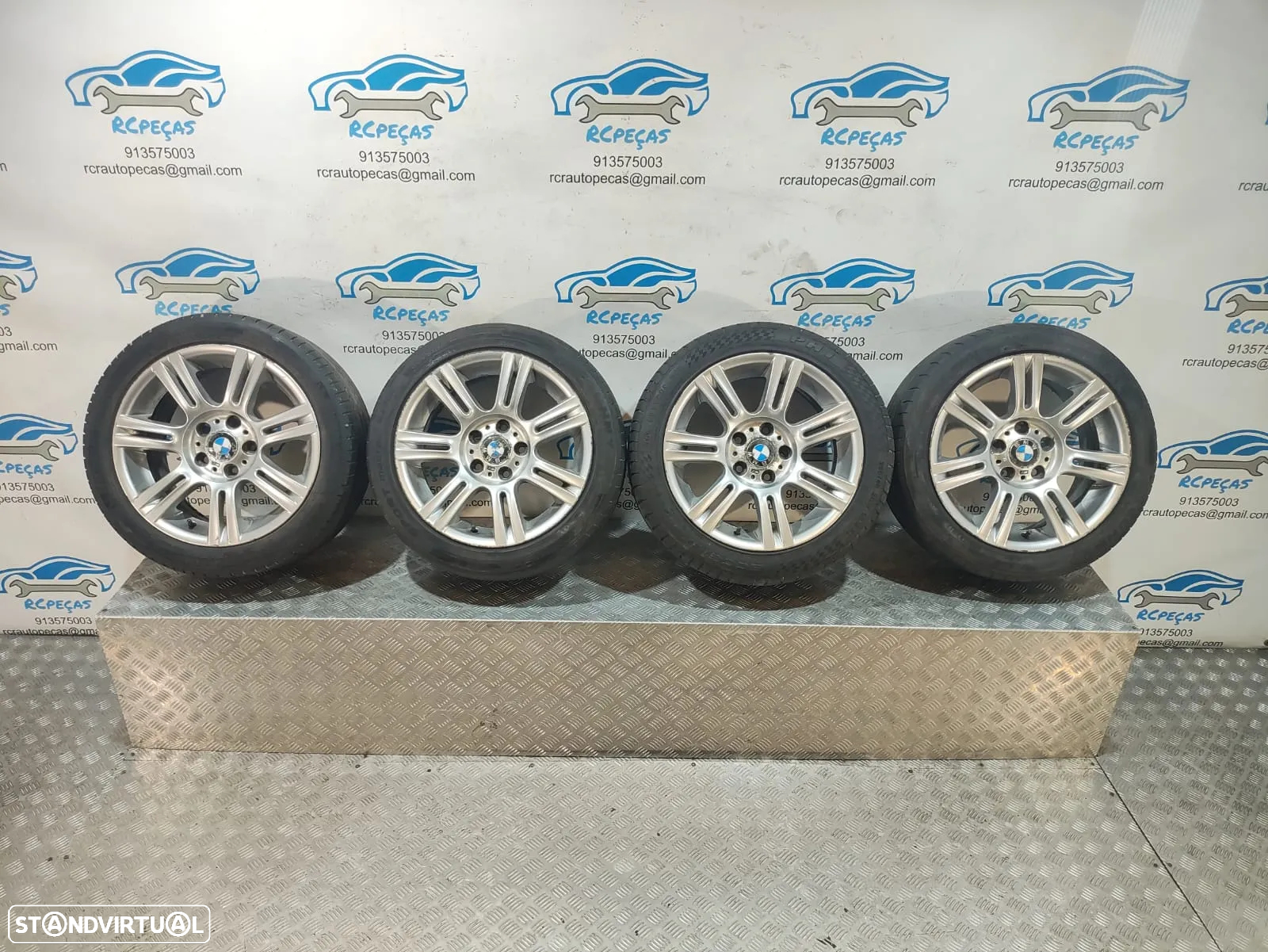 Jantes 17 Originais BMW Serie 3 Pack M Style 194 8J 8,5J ET34 ET37 5x120 - 9