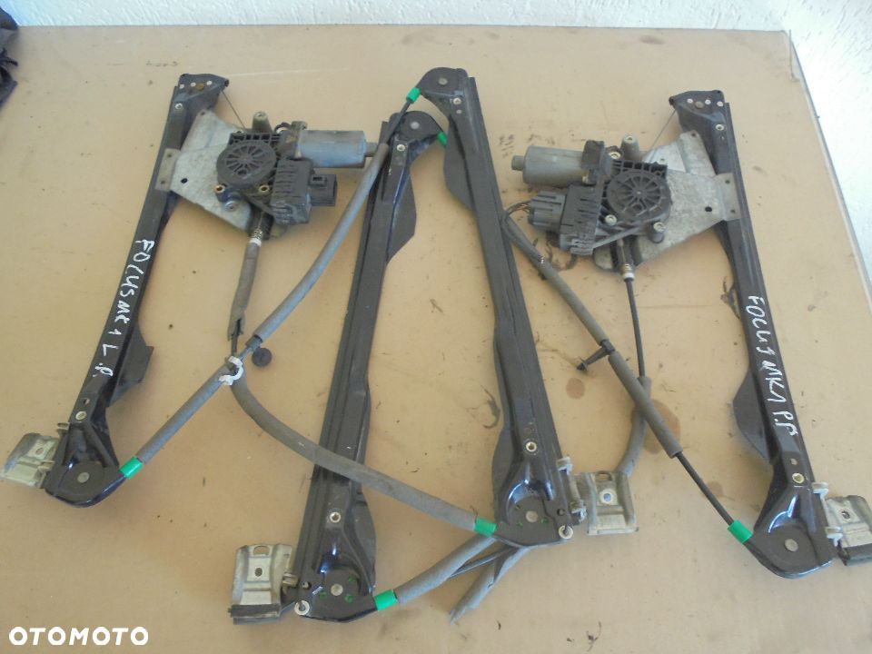 MECHANIZM PODNOSNIK SZYBY PRAWY LEWY PRZOD FOCUS MK1  XS4123200 - 1