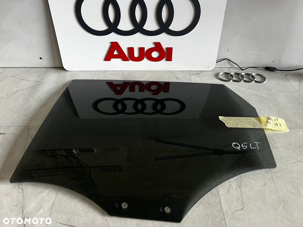 AUDI Q5 8R SZYBA DRZWI PRZÓD TYŁ PRAWY LEWY PRZÓD PRAWY LEWY RÓZNE WARIANTY RÓŻNE ROCZNIKI CENY W OPISIE ZDJĘCIE POGLĄDOWE - 2