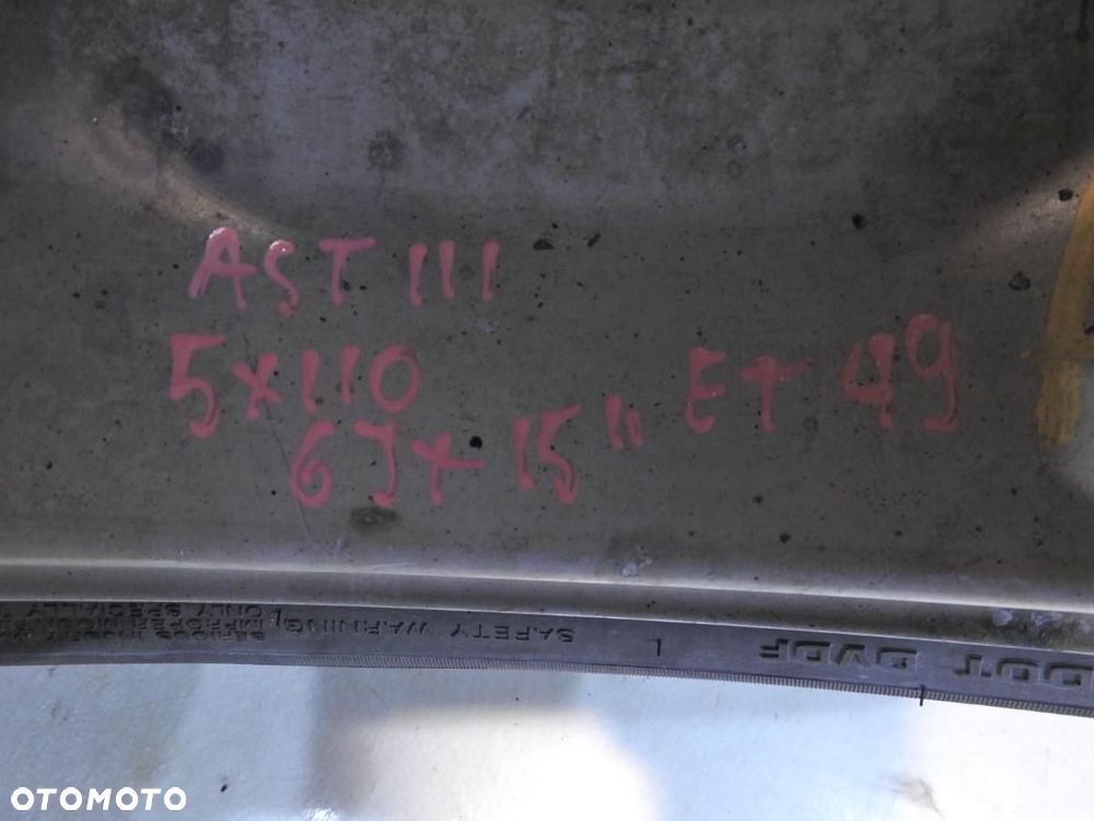 KOŁA FELGI OPONY 205/65/R15 DOT 2811 ASTRA III H - 2