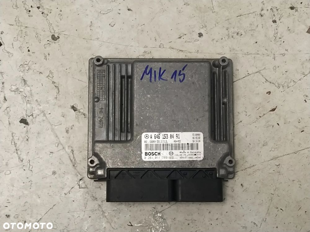 MERCEDES VITO STEROWNIK KOMPUTER MODUŁ SILNIKA ORYGINAŁ - 2