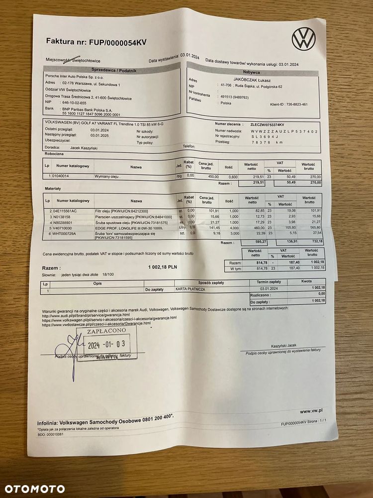 Volkswagen Golf 1.0 TSI Trendline - 20