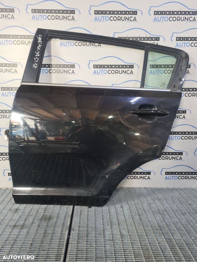 Usa Stanga Spate Kia Sportage III 2010 - 2016 SUV 4 Usi NEGRU (918) RUGINA - 1